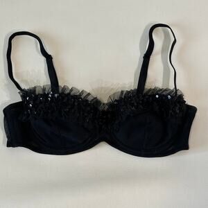 Vintage Victoria’s Secret Sequin Embellished Lingerie Bra
